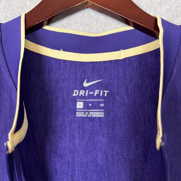 Washington Huskies Mens S Nike Coaches 1/4 Zip Pullover Jacket Dri-Fit - Picture 7 of 8